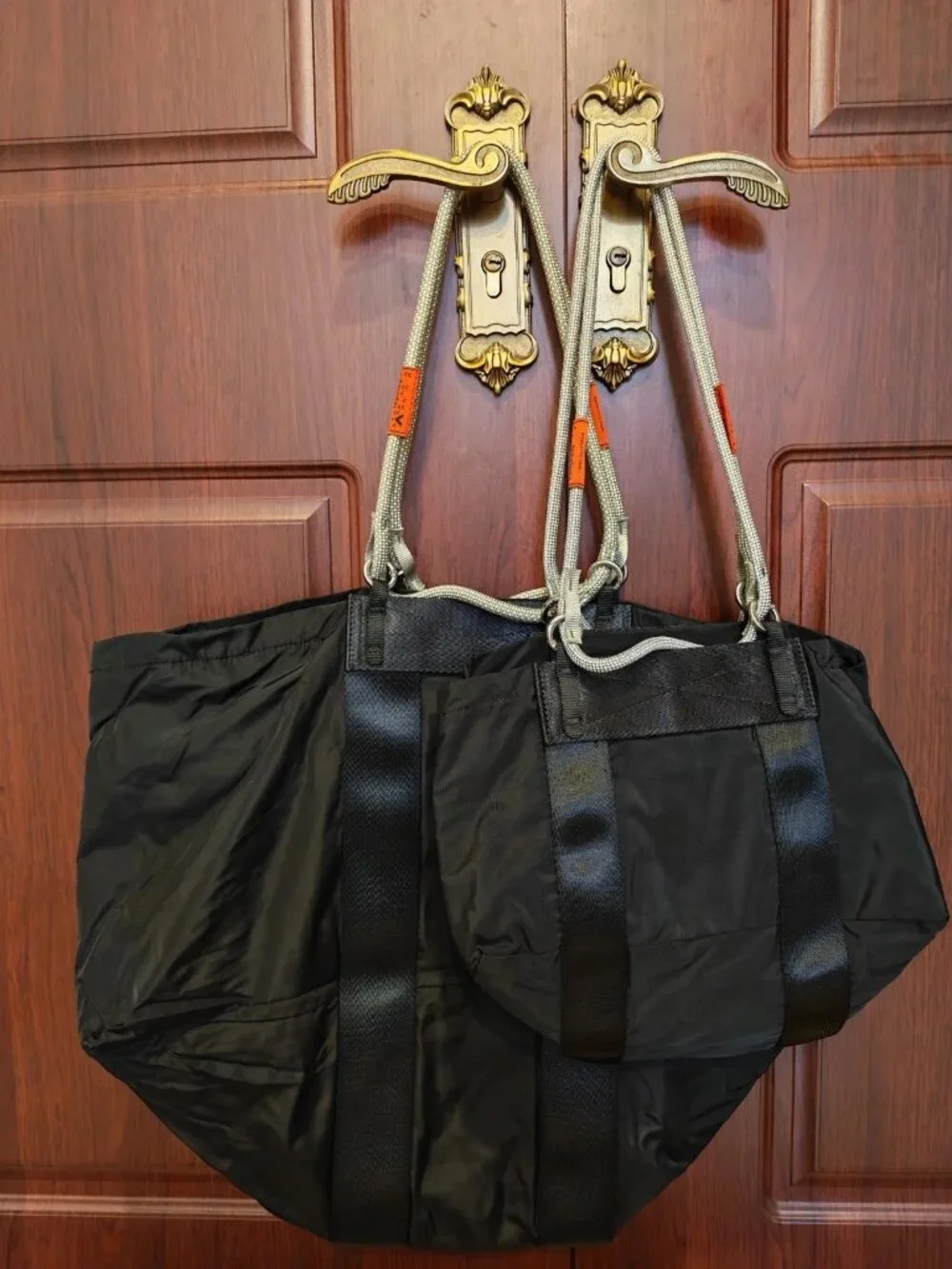 Pre-owned Topologie Sports Bag Large Capacity Gym Duffle Travel Tote